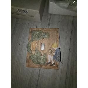 Vtg Charpente Disney Classic Winnie The Pooh Light Switch Plate Cover Nursery
